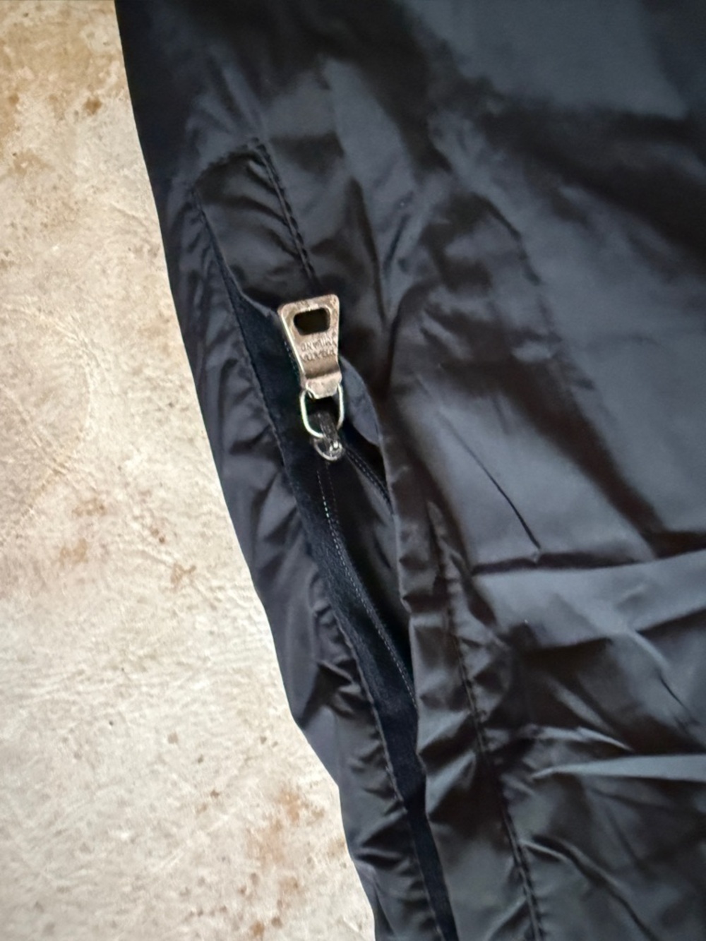 Prada Linea Rossa nylon ski pants black vintage - Picture 7 of 10